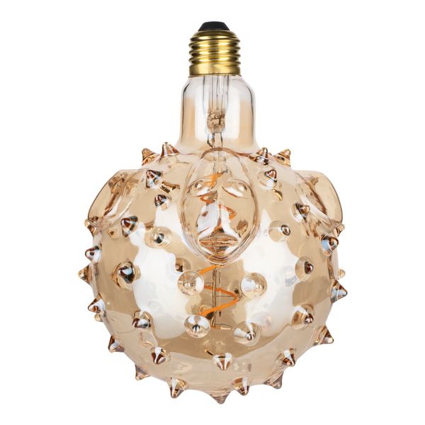 LED Blowfish Gold E27 4W 2200K DIM image 3