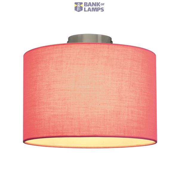 FENDA lamp shade, pink image 1