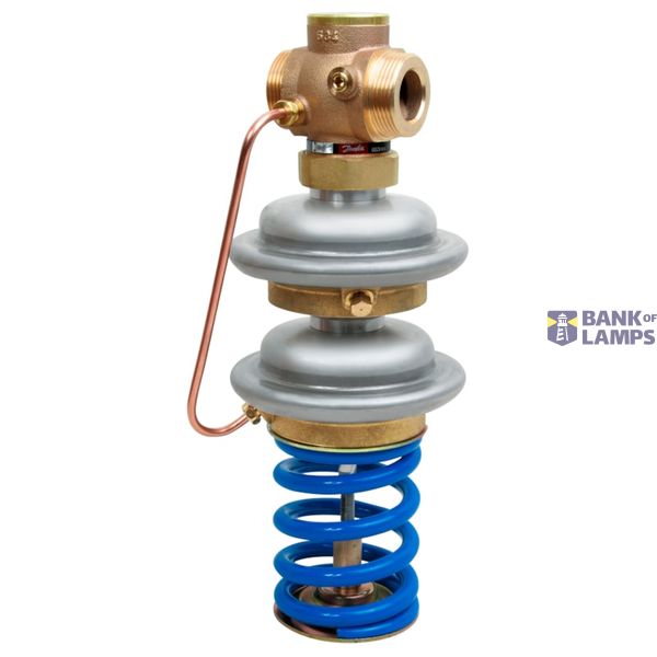 Function: Safety press. relief controller (SÜV), SAVA, PN 25, DN 15, 4.00 m³/h, 1.00 bar - 4.50 bar, External Thread, G 3/4 A, Mounting version: Bypass image 1