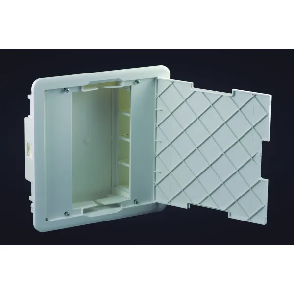 FLUSH MOUNT WRKSTTN  2X8 MOD W/ DOOR WHITE image 1