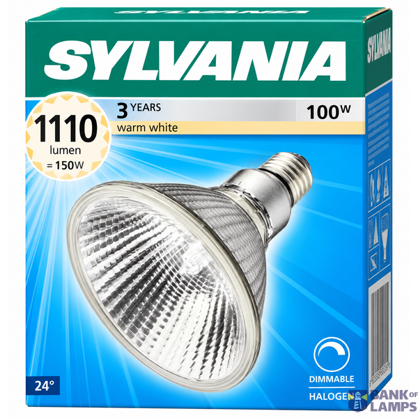 Hi-Spot 120 Superia Halogen Lamp 100W ES E27 2900K 240V Warm White image 3