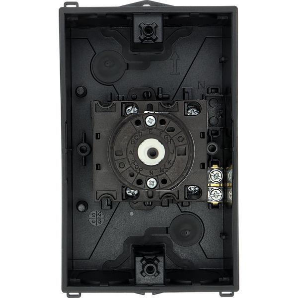 T3-4-8344/I2/SVB Main switch, T3, 32 A, surface mounting, 4 contact unit(s), 8-pole, Emergency switching off function, With red rotary handle and yellow locking ring, image 47