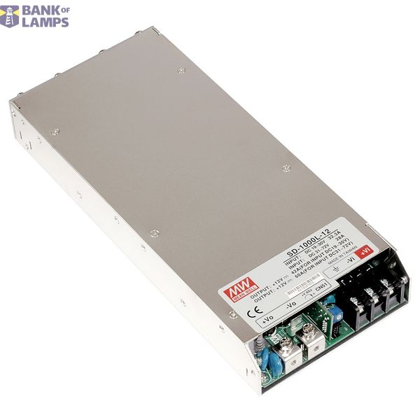SD-1000H-12 DC/DC Converter 72-144V:12V 60A 720W, MEAN WELL image 1