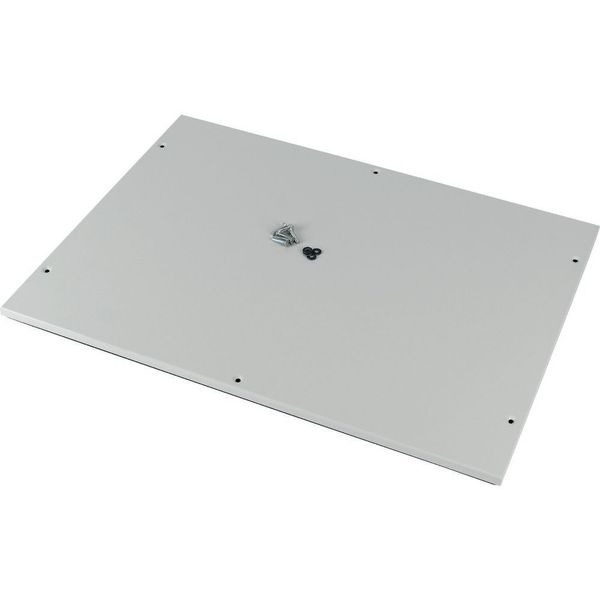 XTSZPTAC-W800 Top plate for OpenFrame, closed, W=800mm, grey image 3