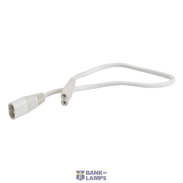 Connection lead 40 cm for FURNITURE 513, white image 1