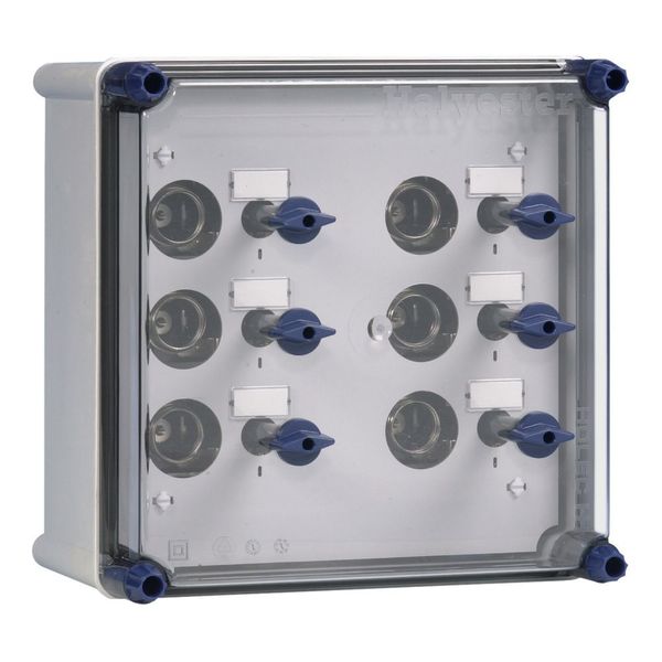 Distr. encl. 6xDII with RSD 25 incl. bus bars image 4