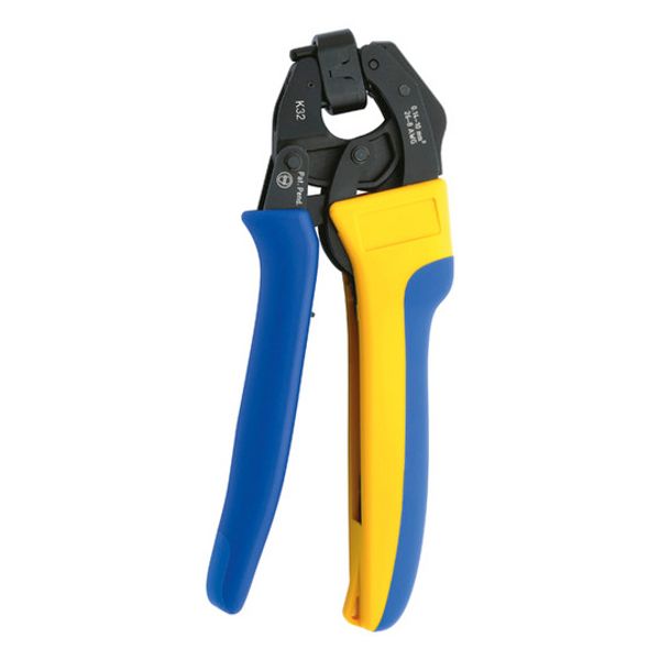 Crimping pliers for wire end ferrules, 0.14-10 mm², Klauke K32 image 1