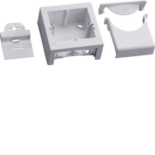 Universal 60 mm Outlet box + ATA Adaptor image 1