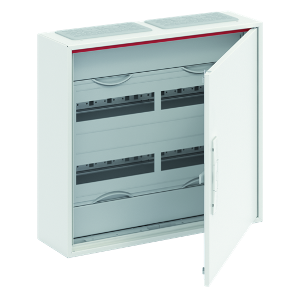 CA24R ComfortLine Compact distribution board, Surface mounting, 72 SU, Isolated (Class II), IP44, Field Width: 2, Rows: 3, 650 mm x 550 mm x 160 mm image 3
