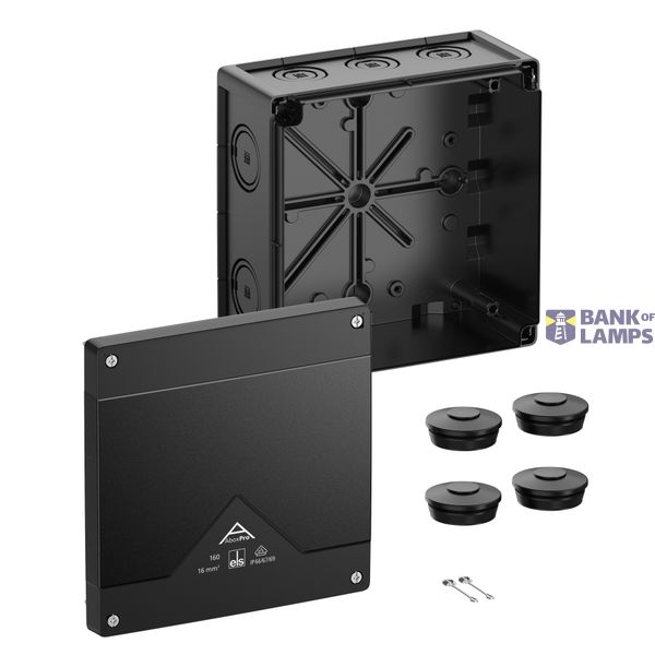 Junction box, Type of protection IP66/IP67/IP69, max. 16², IK09, Protection class II, Ui 1000V AC, Ui 1000V DC, DLG, DNV, VDE, Halogen free image 1
