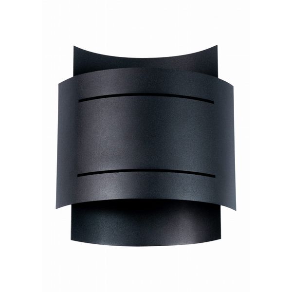 HESTIA WALL LAMP BLACK G9 1X40W IP20 image 1