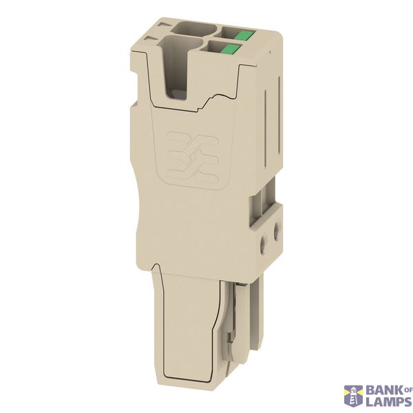 Plug (terminal), SNAP IN, 2.5 mm², 24 A, 800 V, Number of connections: image 1