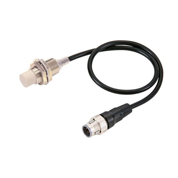 Proximity sensor, inductive, nickel-brass, short body, M18, unshielded E2EN1767E image 3