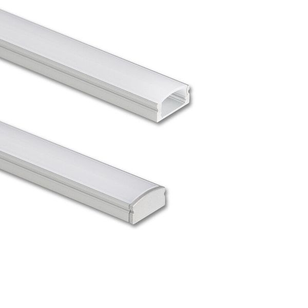 Attached aluminum profile PH2 17x7mm without diffuser 3m image 1