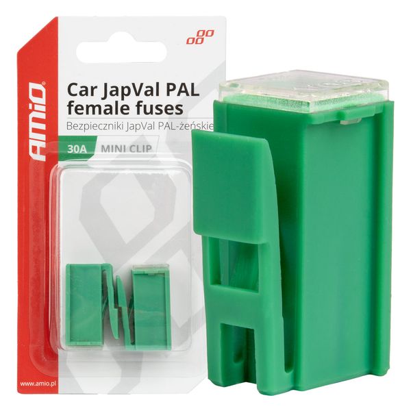 Car JapVal PAL Female fuses 30A AMIO-03413 image 1