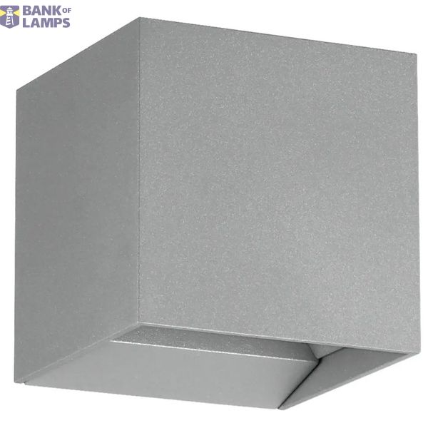 "CALPINO PRO" AL-LED-WL 5,4W 510lm SILVER 3000K IP65 DIM image 1