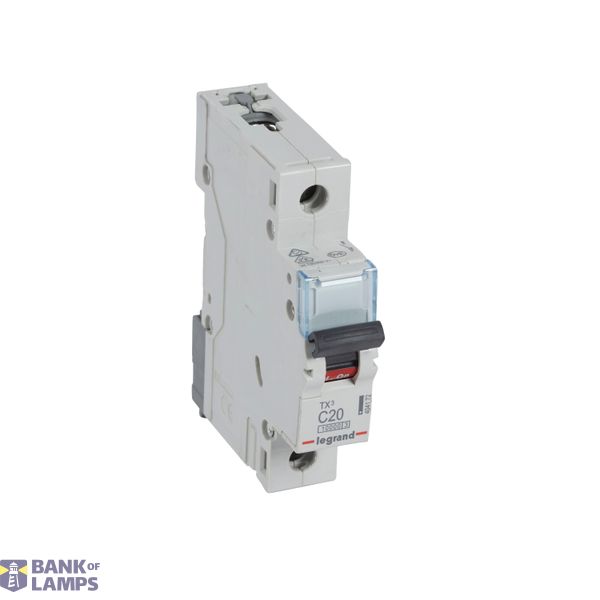 MCB TX³ 10000 - 1P - 230/400 V~ - 20 A - C curve image 2