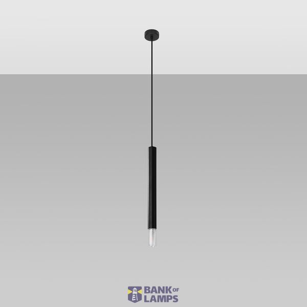 HANGING LAMP WEZYR 1 BLACK G9 1X40W IP20 image 5