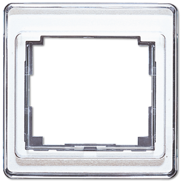 cover frame SL500 alpine white 1-fold image 5