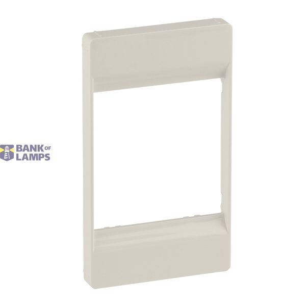 Cover plate Valena Life - 2x2P+E socket plate adaptor - German standard - ivory image 2