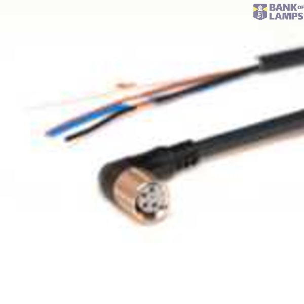 Sensor cable, M8 right-angle socket (female), SUS connector, 4-poles, PVC standard cable, IP67, 2 m XS3F0105C image 1