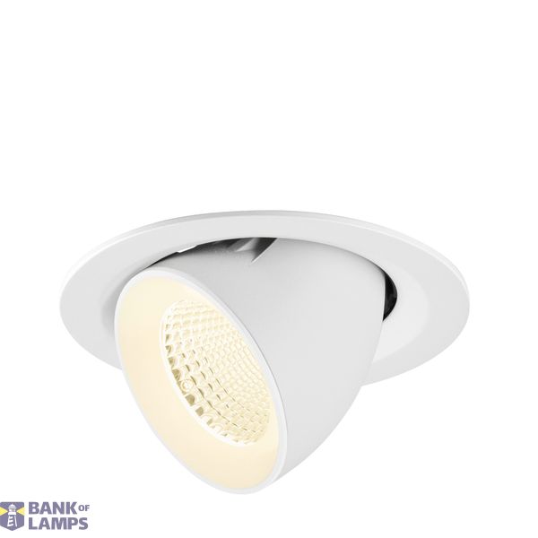 NUMINOS© GIMBLE M, recessed ceiling light, 4000K, 40ø, wh image 1