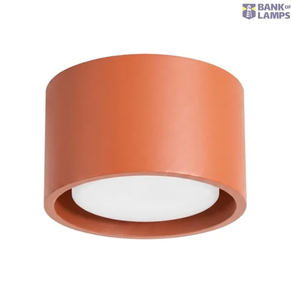 Ceiling lamp MODO 1 red ochre Gx53 image 1
