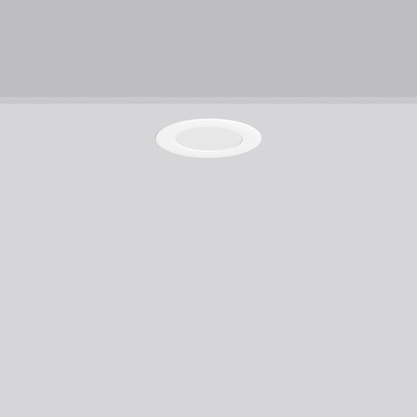 TOLEDO FLAT round, 7,7 W, 840 lm, 840, white, DALI Recessed downlights image 1