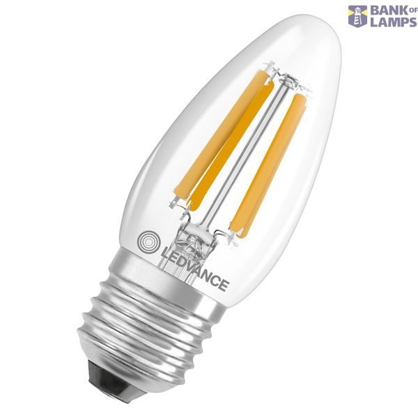LED CLB60 5.9W 827 FILCL E27 V LEDV image 1