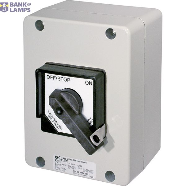 control switch ALU EX29 2POL.(8037) 2M25 image 1