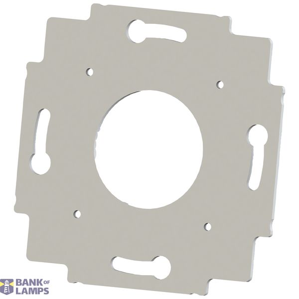 Mounting plate for switch socket box 55x55mm image 1