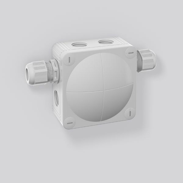 Spring system housing L 85 B 85 H 51 colour: grey image 2