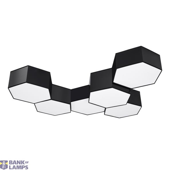 CEILING LAMP SUNDE 15 BLACK E27 2X60W IP20 image 10