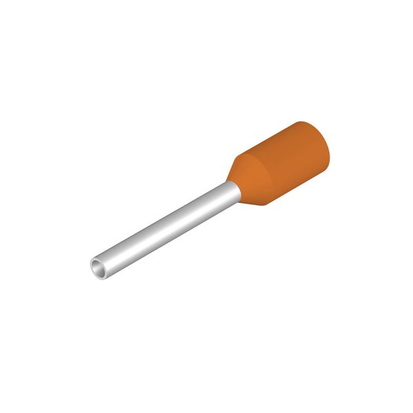 Wire-end ferrule, Standard, 12 mm, 10 mm, orange image 1