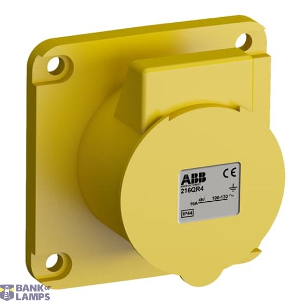 216QR4 Panel mounted socket image 1
