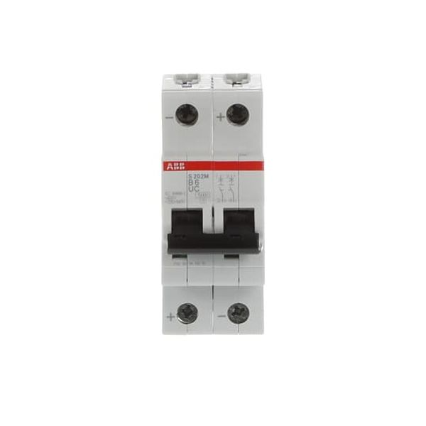 S202M-B6UC Miniature Circuit Breaker - 2P - B - 6 A image 2