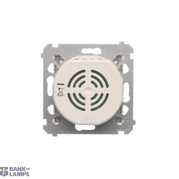 Two-way switch with LED illumination without pictogram, (module), 16AX, Screw, black matt image 1