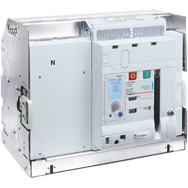 Circuit breaker DMX3 4000 1000V, 4 poles, draw-out version and electronic protection unit image 1