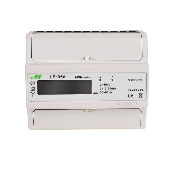 electricity meter - three-phase, measurement in the Arona LCD system, class 1, 3x230,400V, 3x10(100A) image 2