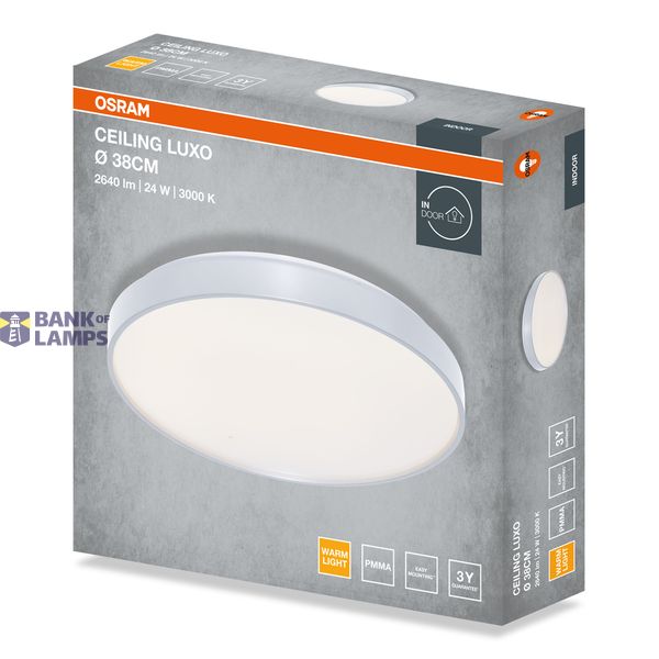 CEILING LUXO 24W 830 IP20 SI OSRAM image 2