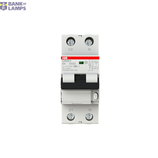 Circuit breaker with residual current device DS201 B6 A30 2CSR255140R1065 6kA image 1