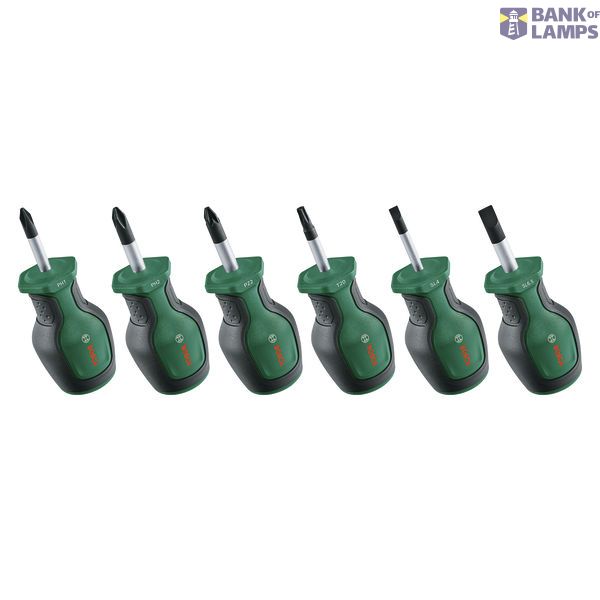 Stubby Screwdriver Set 6-Piece image 2
