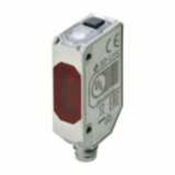 Photoelectric sensor, rectangular housing, stainless steel, red LED, b E3AS0073M image 4