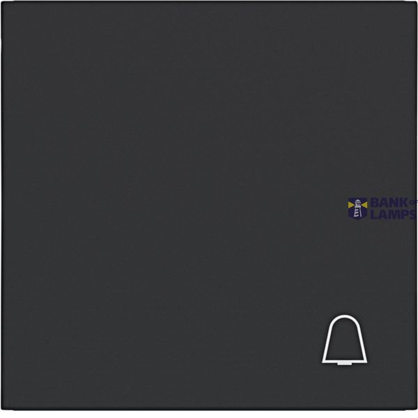 Single rocker, bell symbol imprint, A.x/C.x, matte night black image 1