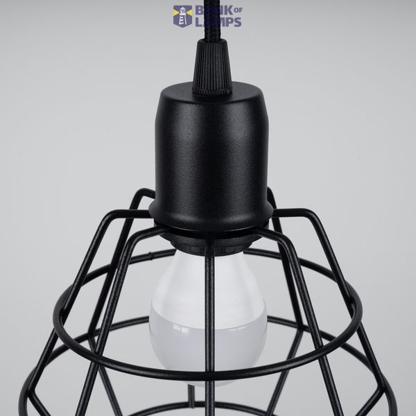 HANGING LAMP SUBA 3P BLACK E27 3X15W IP20 image 4