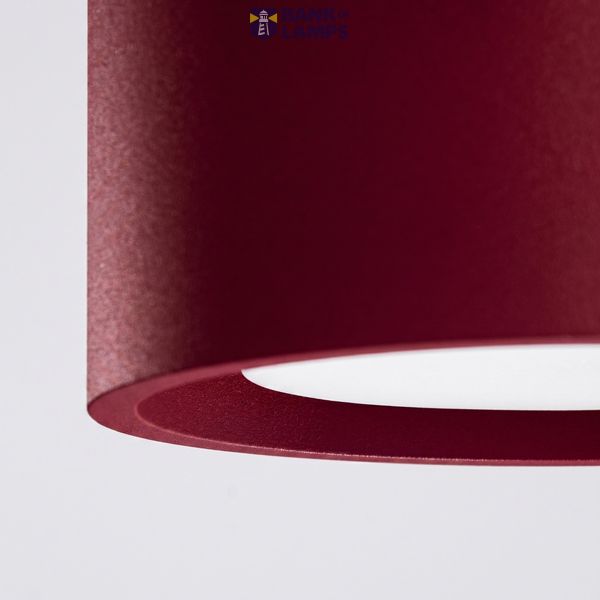Ceiling lamp MODO 3 burgundy Gx53 image 3