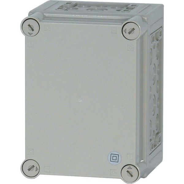 CI23E-150-RAL7035 Insulated enclosure, +knockouts, RAL7035, HxWxD=250x187.5x150mm image 5