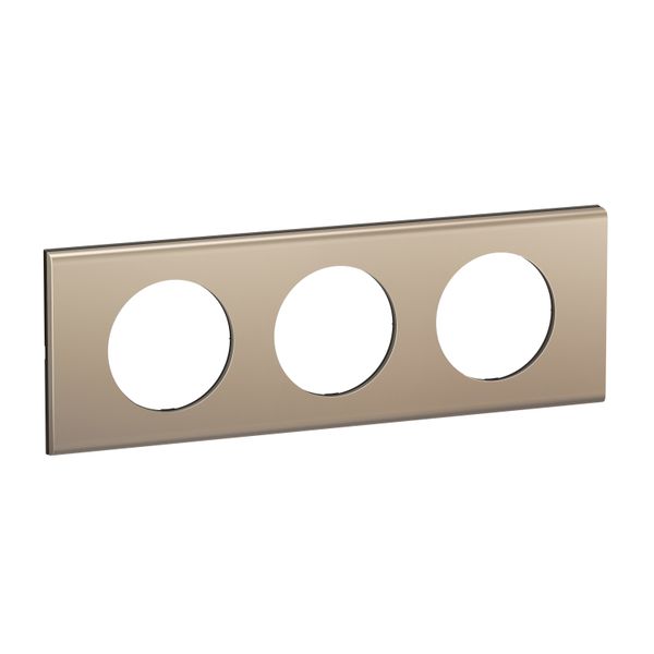 PLATE 3 GANG SATIN NICKEL image 3