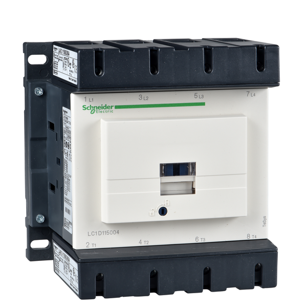 TeSys Deca contactor, 4P(4NO), AC-1, 440V, 200A, 230V AC 50/60 Hz coil image 4