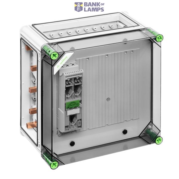 NH fuse enclosure, Type of protection IP65, Impact strength IK08, Protection class II, Rated voltage 690V AC, Halogen free image 1